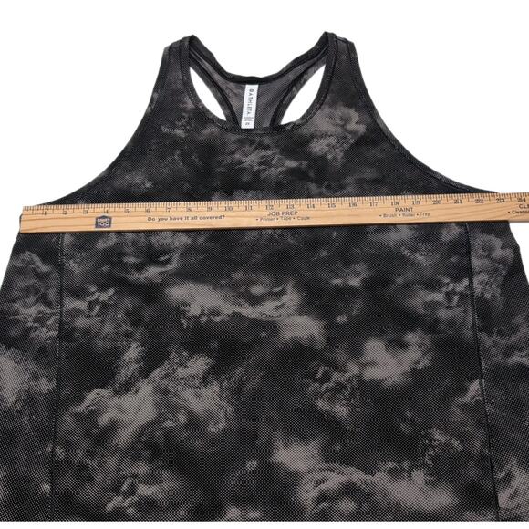 Athleta Ultimate Printed Train Tank Plus Size 2X Black Gray Racerback NEW NWT - Picture 10 of 13